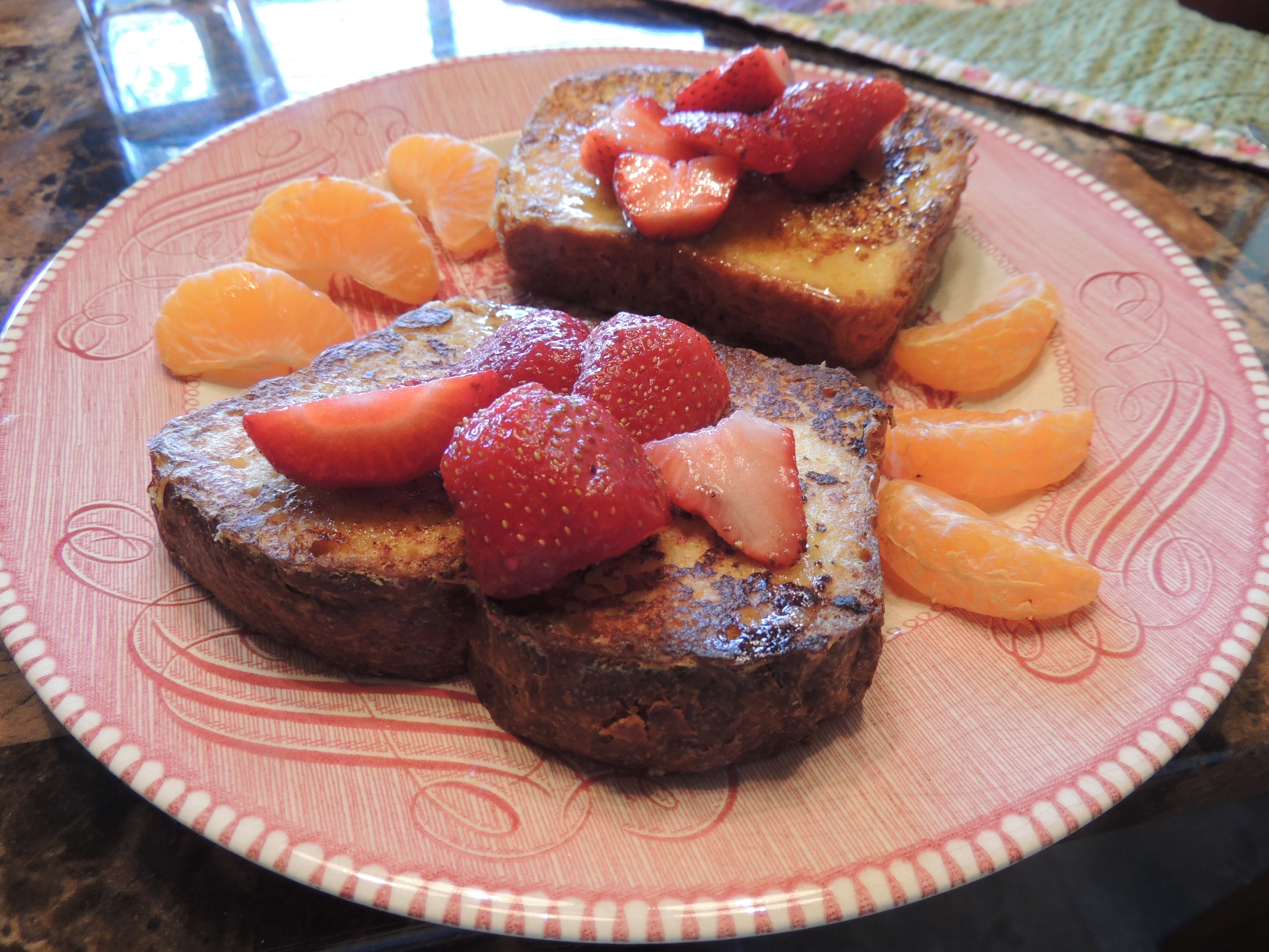 French toast with Challah